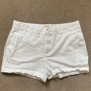White Shorts from Gap